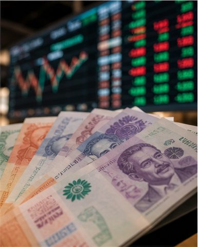 Peso colombiano y divisas
