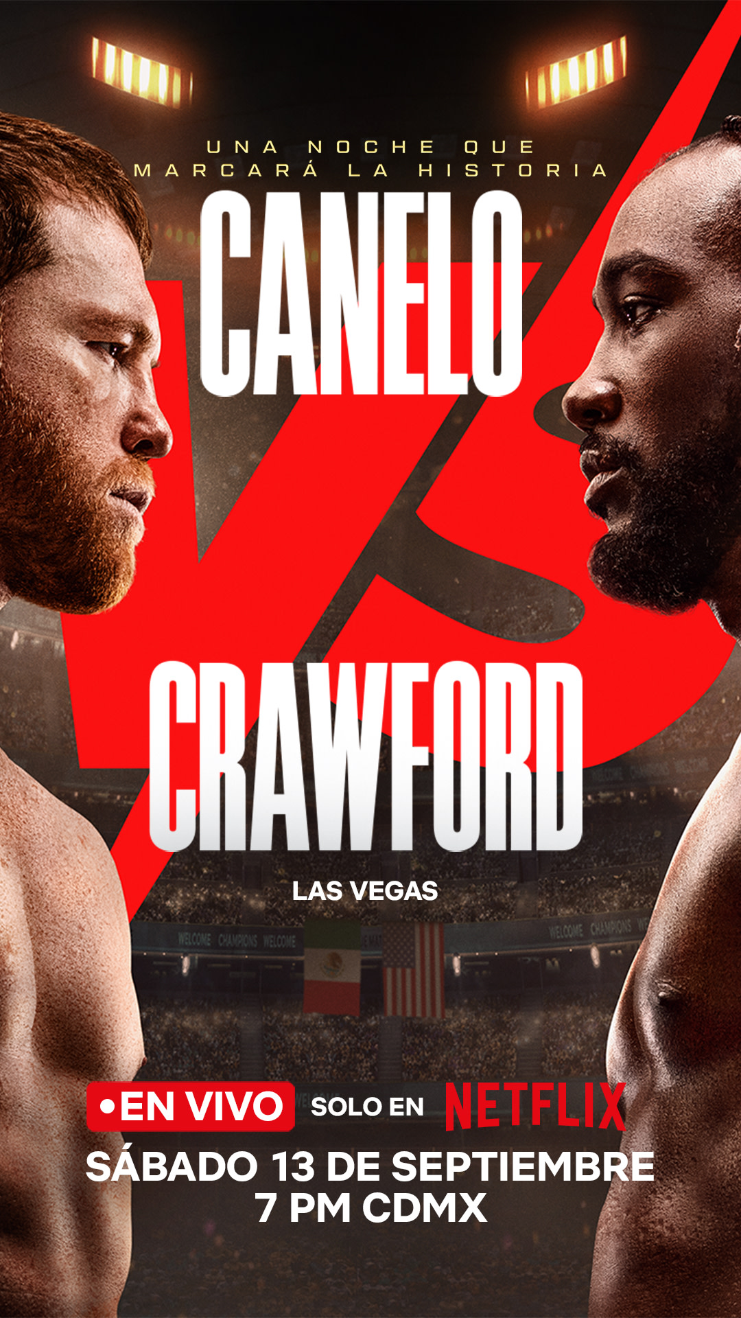 Canelo en el ring